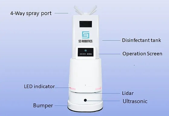 S3C3 Spray Disinfection Robot